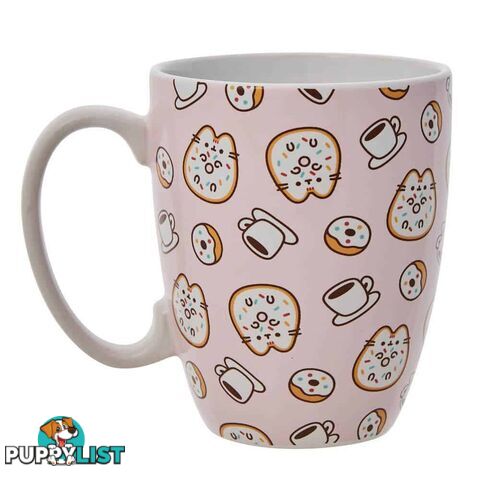 Pusheen Pink Donuts & Coffee Mug - Pusheen - 028399319633