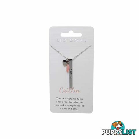 Artique - Personalised Necklace - Caitlin