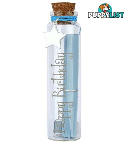 You Are An Angel - Happy Birthday Wish Bottle - Message in a Bottle