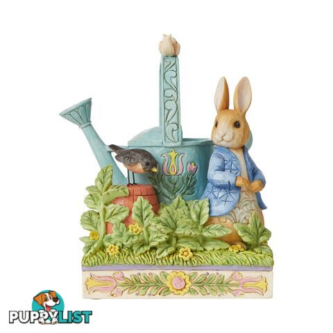 Beatrix Potter by Jim Shore - 15cm Peter Rabbit With Watering Can - Beatrix Potter by Jim Shore - 0028399284214