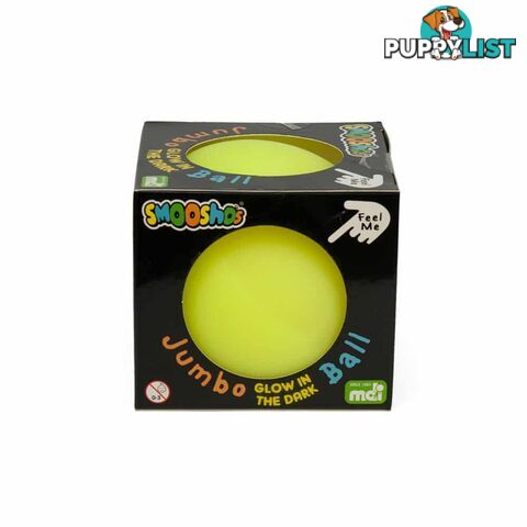 Smoosho's Jumbo Glow-in-the-Dark Ball Yellow - MDI - 9318051000780