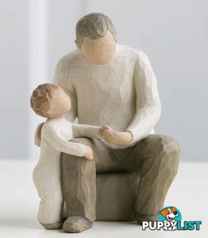 Willow Tree - Grandfather Figurine - Bridging generations with ageless love - Willow Tree - 638713260581