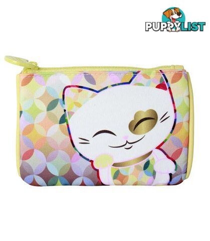 Mani The Lucky Cat â Coin Purse â Gold (Cat 029)