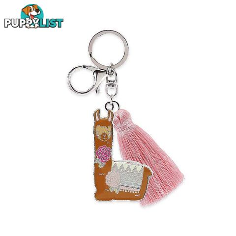 Llama Love Keychain 1