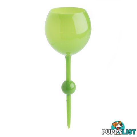 Floating Beach Pool Wine Glass - BPA Free Acrylic Glass - Holds 350ml Sea Green