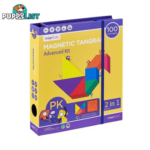 MierEdu Magnetic Tangram - Advanced Kit, Creative Toys - mierEdu - 9352801003317