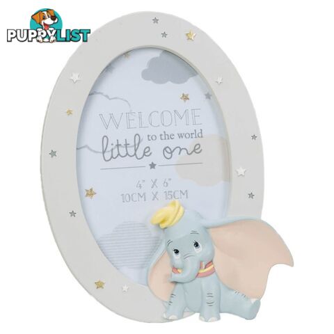 Disney Magical Beginnings - Dumbo: Round Resin Frame - Widdop - 5017224855274