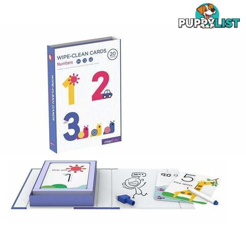 MierEdu Wipe Clean Activity Set - Numbers - mierEdu - 9352801000279