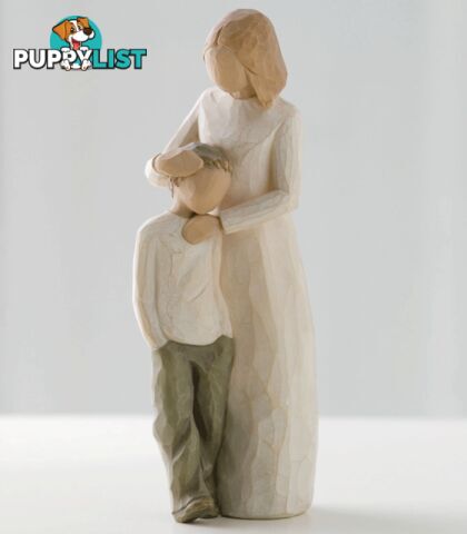 Willow Tree - Mother and Son Figurine - Celebrating the bond of love between mothers and sons - Willow Tree - 638713261021