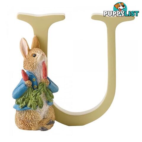 Beatrix Potter Alphabet - Letter U â Peter Rabbit with Radishes - Peter Rabbit - 720322150138