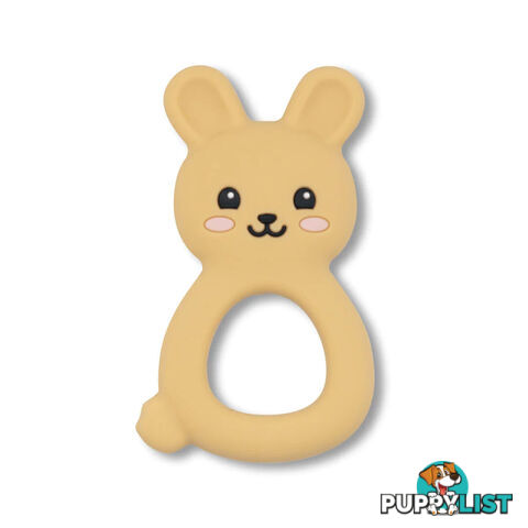 Jellies Bunny Teether Tan - Jellystone Designs - 9343900003841