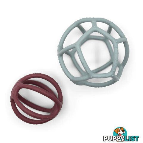 2 Pack Sensory Ball & Fidget Ball Sage and Dusty Pink - Jellystone Designs - 9343900004275