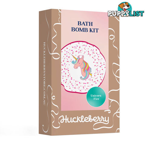 Make Your Own Bath Bombs Kit - Unicorn Fizz - Huckleberry - 9354901000135