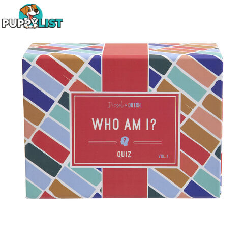 Who am I? Trivia Box - Diesel & Dutch - 754523099033