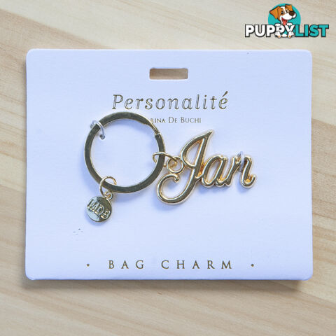 Bag Charm Keyring - Jan - Marina De Buchi - 664540470756