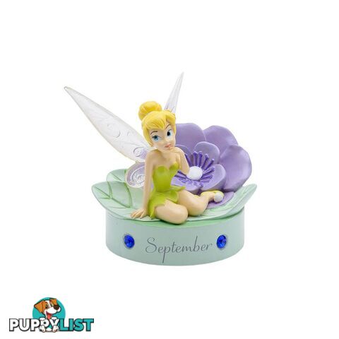 TINKER BELL: BIRTHSTONE SCULPTURE - SEPTEMBER - Disney Gifts - 5017224916456