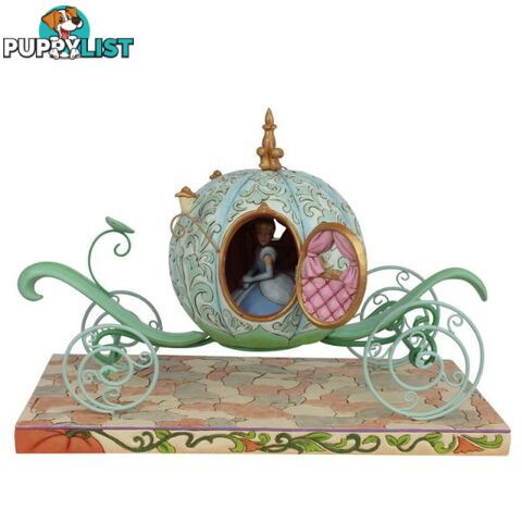 Disney Traditions - Enchanted Carriage Figurine - Enesco - 028399270071