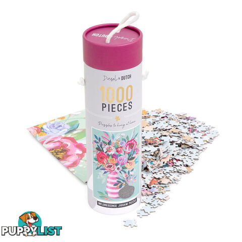 Inflorescence 1000pc Wall Puzzle - Diesel & Dutch - 754523099170