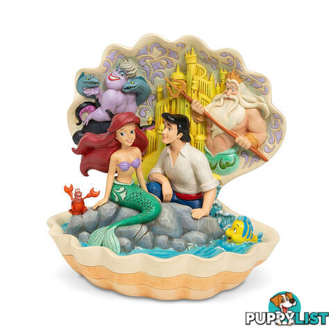 Disney Traditions - Seashell Scenario Figurine