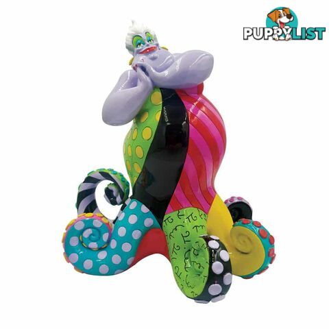 Disney by Britto - Ursula Large Figurine - Enesco - 028399295777