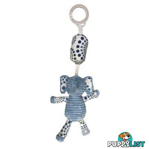 ES Kids - Elephant Chime Toy - Blue - ES Kids - 9347538006694