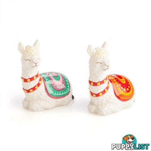 Alpaca Salt and Pepper Shakers