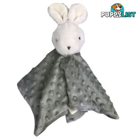 ES Kids -  Fluffy Bunny Comforter - Grey