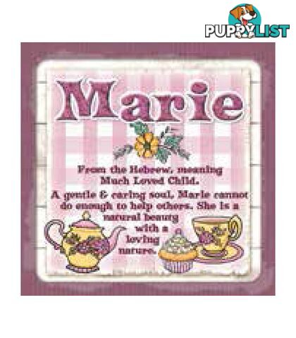 Personalised Cuppa Coasters - Marie