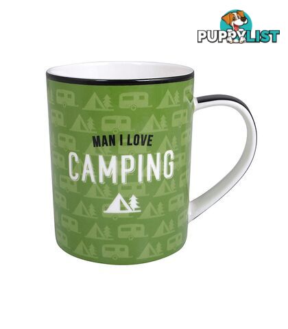 Artique â Man I Love Camping Mug