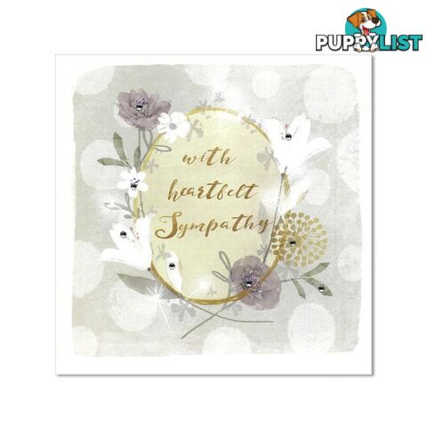 Patina Sympathy Card