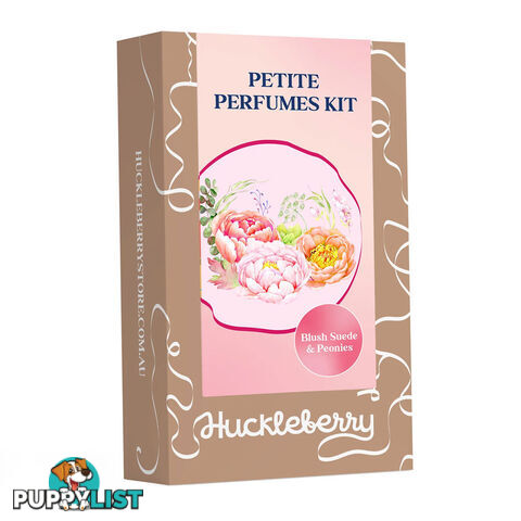 Make Your Own Petite Perfume Kit - Blush Suede & Peonies - Huckleberry - 9354901000272