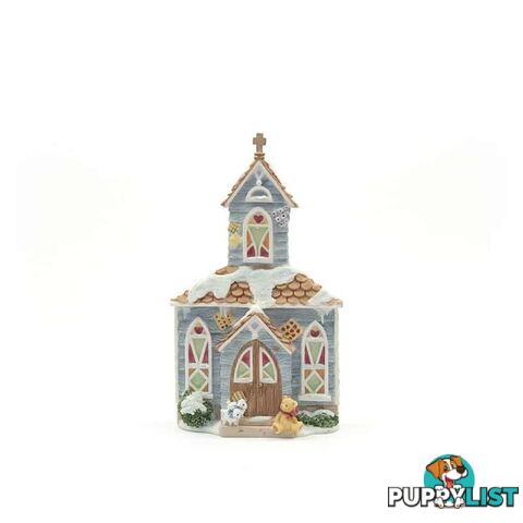 Cherished Teddies - Winter Church Figurine