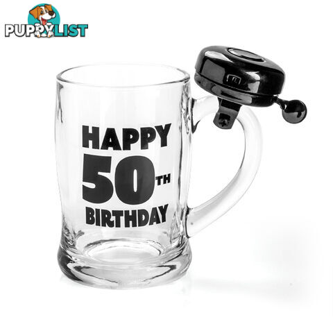 Happy 50th Birthday Bell Mug