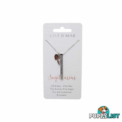 Artique - Personalised Necklace - Sagittarius