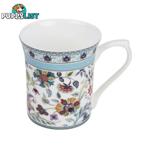 Queens - Antique Floral Royale Mug Blue - Queens - 5011109333475