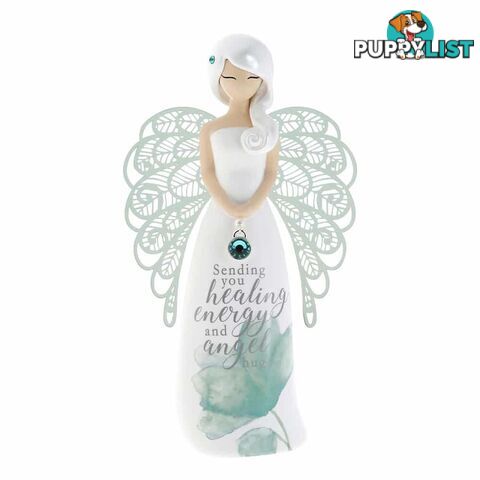 You Are An Angel Figurine -Â Â Floral Healing Energy - You Are An Angel - 9316188087605