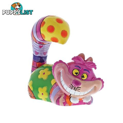 Disney by Britto - Cheshire Cat Lying Mini Figurine - Enesco - 455444447124