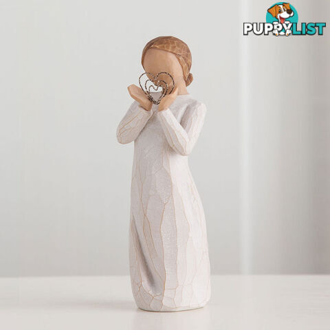 Willow Tree - Lots of Love Figurine - Ever close to my heart - Willow Tree - 638713337153