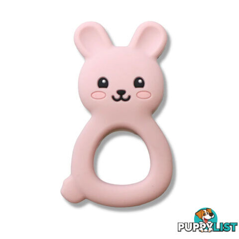 Jellies Bunny Teether Blush - Jellystone Designs - 9343900010108