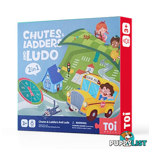 Chutes Ladders And Ludo - ToiWorld - 6970794752031