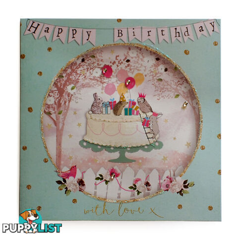 Storyboard Birthday Card - Happy Birthday with love