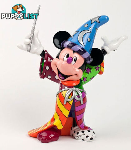 Britto Disney Sorcerer Mickey Mouse Large Figurine - Britto - 045544513678