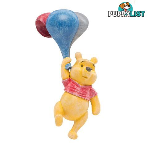 Pot Buddies: Winnie The Pooh Bear Holding Balloons - Jardinopia Garden Decor - 5060733455596