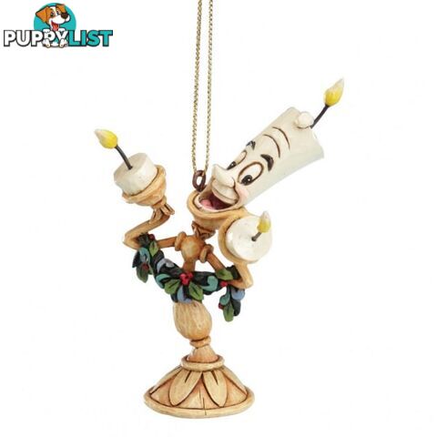 Disney Traditions - Lumiere Hanging Ornament - Enesco - 720322214304