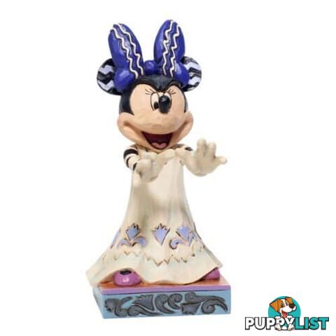 Disney Traditions - Minnie Mouse Scream Queen Figurine - Enesco - 028399270262