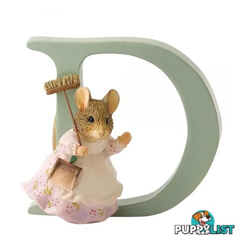 Beatrix Potter Alphabet - Letter D â Hunca Munca Sweeping - Peter Rabbit - 720322149965