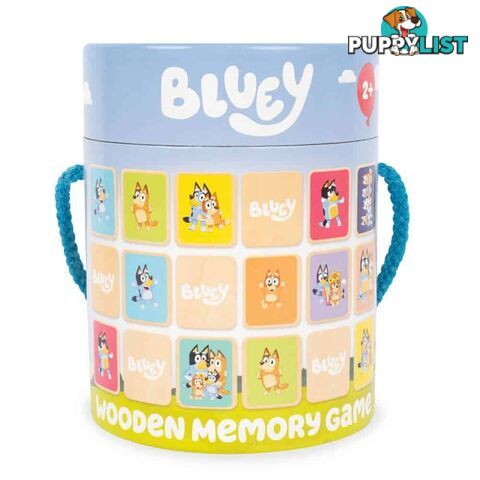 Bluey Wooden Memory Game - Sesame Street - 5055069721071