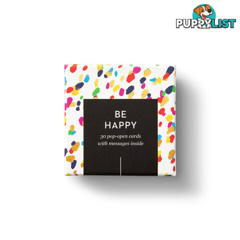 Thoughtfulls Pop-Open Cards - Be Happy - Compendium - 749190102117