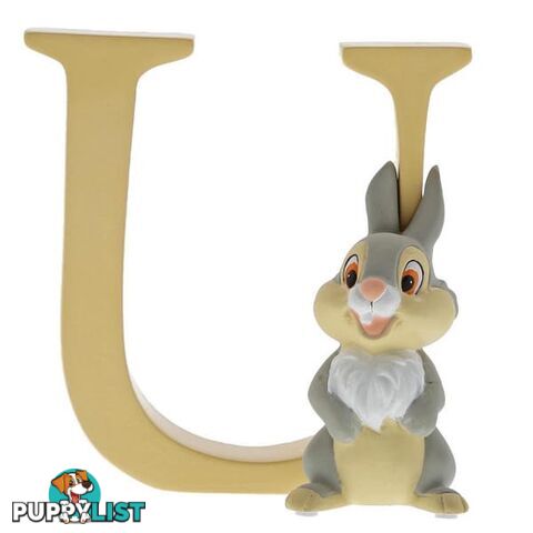 Disney Enchanting Alphabet U - Thumper Figurine - Disney Enchanting - 720322295662