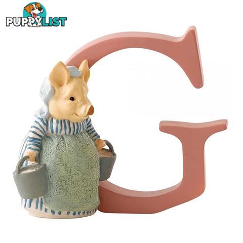 Beatrix Potter Alphabet - Letter G â Aunt Pettitoes - Peter Rabbit - 720322149996